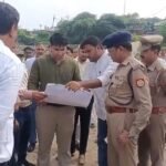 दाऊजी महाराज मेले की तैयारियों ने पकड़ी रफ्तार, डीएम-एसपी ने किया मेला स्थल का निरीक्षण