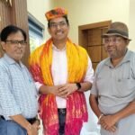 नगर आयुक्त प्रेमप्रकाश मीणा का किया गया अभिनंदन