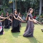 माँ दुर्गा के आशीर्वाद हेतु गरबा नृत्य का भव्य आयोजन