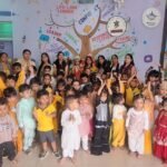 किडज़ी इगलास में हर्षोल्लास* *से मनाया गया नवरात्रि उत्सव  पारंपरिक वेशभूषा में सजे नन्हे-मुन्नों ने बिखेरी भारतीय संस्कृति की मनमोहक छटा